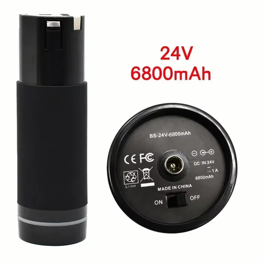 Lerp Lithium-Ionen-Akku für Massagepistolen und Faszienpistolen, 24V, 6800mAh, Schwarz - Bild 3