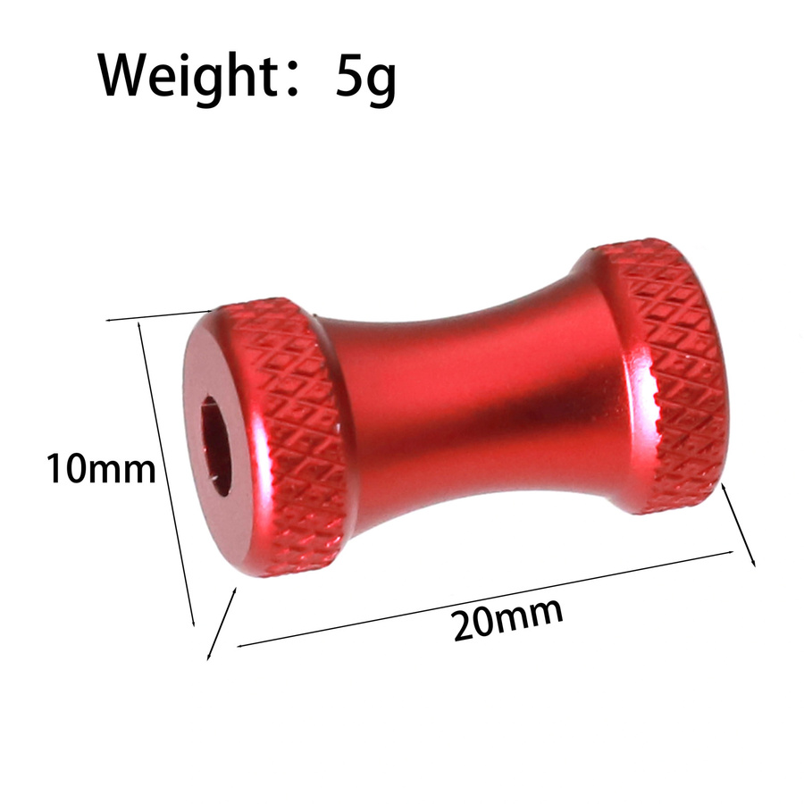 ARRMA Limitless 1/7 Aluminium Rear Chassis Brace Collar Upgrade-Teil, Metall, Rot, Zubehör - Bild 2