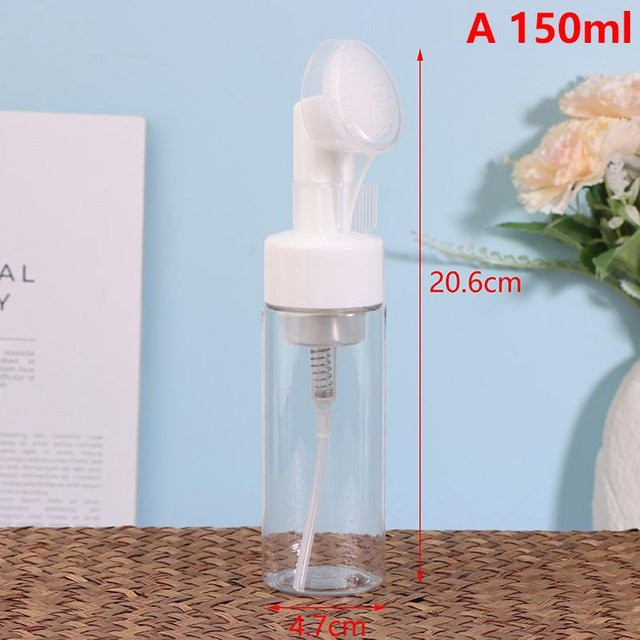 Auto Stuff Mousse Schaumflasche Gesichtswaschbürste, Weiß, Unisex - Bild 1