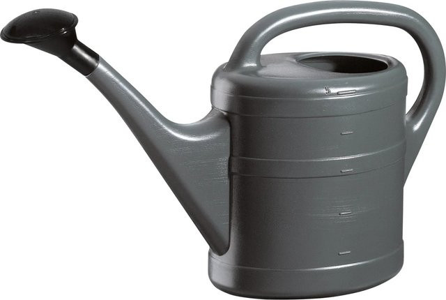 Geli Gartengießkanne mit Sprühkopf aus Kunststoff in Anthrazit, 5 l - Bild 1