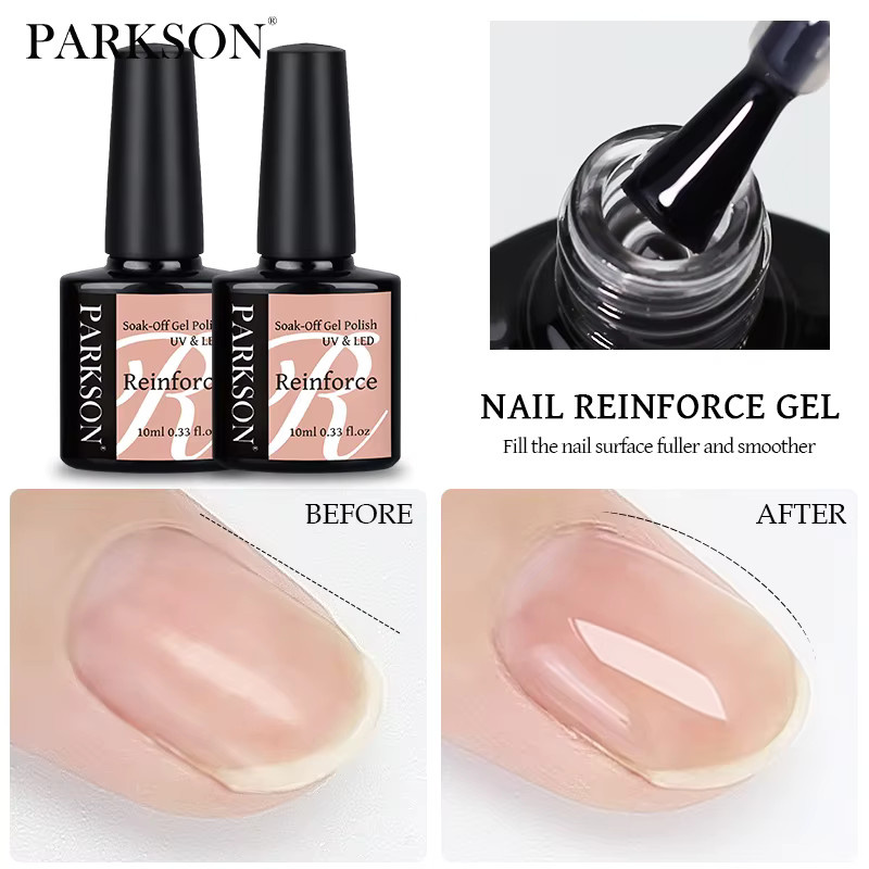 Parkson Nagelverstärkungsgel, glänzend, für Hände - Bild 2