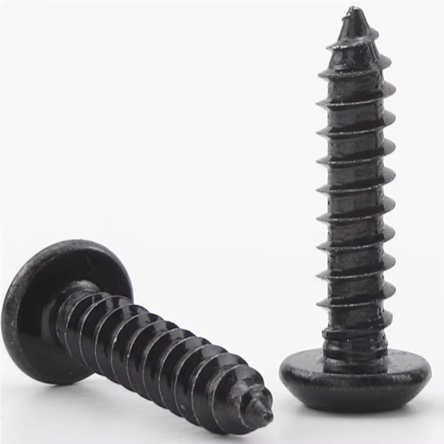 LUOTESI Torx-Blechschraube aus schwarzem Edelstahl, diebstahlsicher und manipulationssicher - Bild 4
