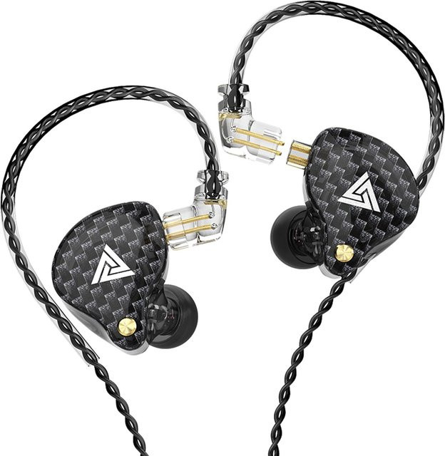Andoer VK4 In-Ear Sport-Kopfhörer mit Kabel und Inline-Steuerung, 3,5-mm-Klinke, Schwarz - Bild 1
