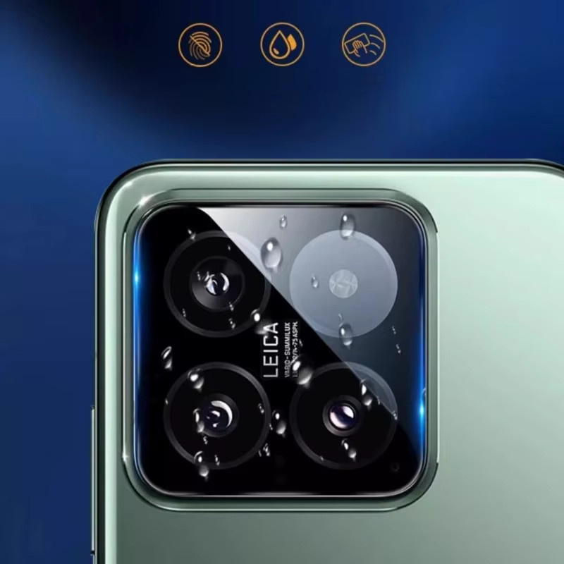 Xiaomi Kamera Objektiv Schutz mit gehärtetem Glas in Transparent für Xiaomi 15T 14T 13T 14 13 15 Pro sowie Poco X7 X6 F6 Pro - Bild 2