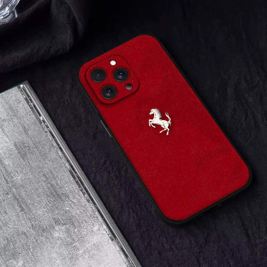 Rastar Handyhülle für iPhone 17 16 15 14 13 12 11 Pro Max Plus X XR XS und Mini in Rot - Bild 2