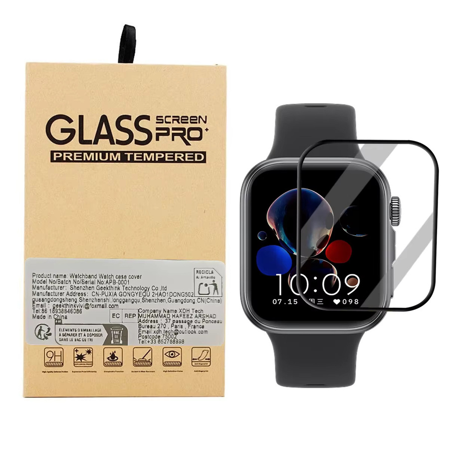 OAKCHARM Schutzfolie für Huawei Watch Fit 4 und Huawei Watch Fit 4 Pro, gebogener Displayschutz in Transparent, Ultra-HD und kratzfest - Bild 4