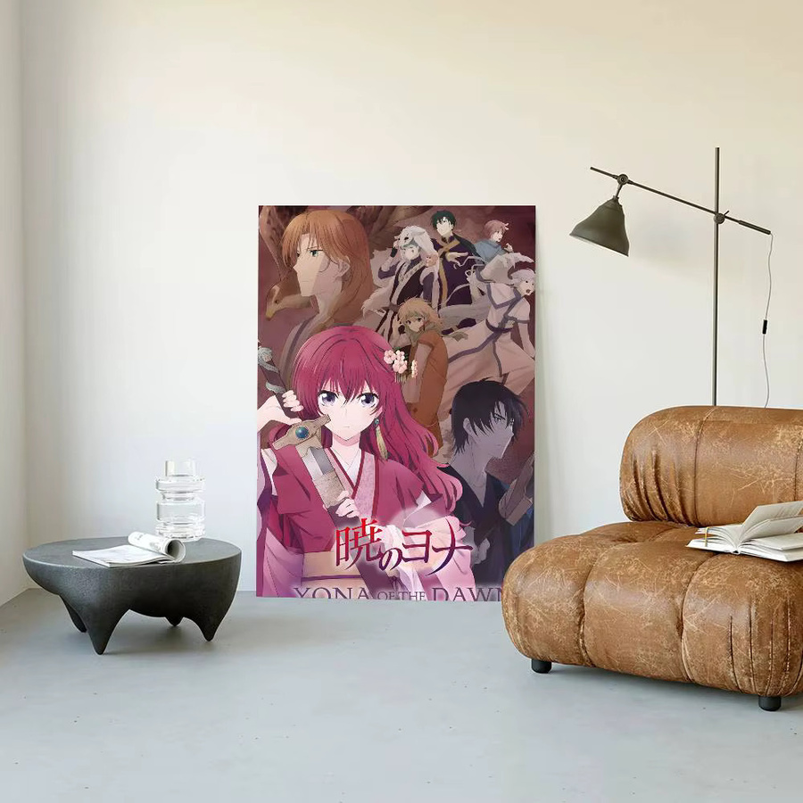 Moetch Anime Yona Of The Dawn Wandaufkleber Wasserdichtes Poster für Wohnzimmer und Schlafzimmer in Mehrfarbig - Bild 6