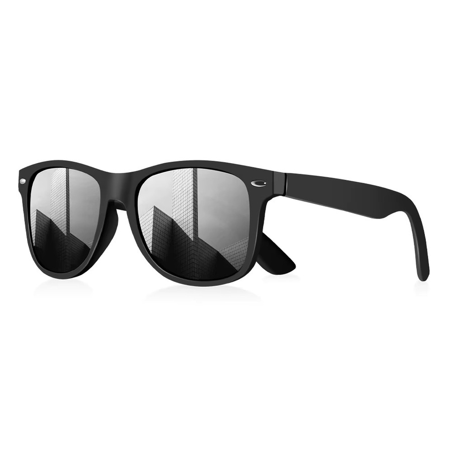Crixalis Sonnenbrille, Vollrand, Square, Kunststoff, Schwarz, Unisex - Bild 2