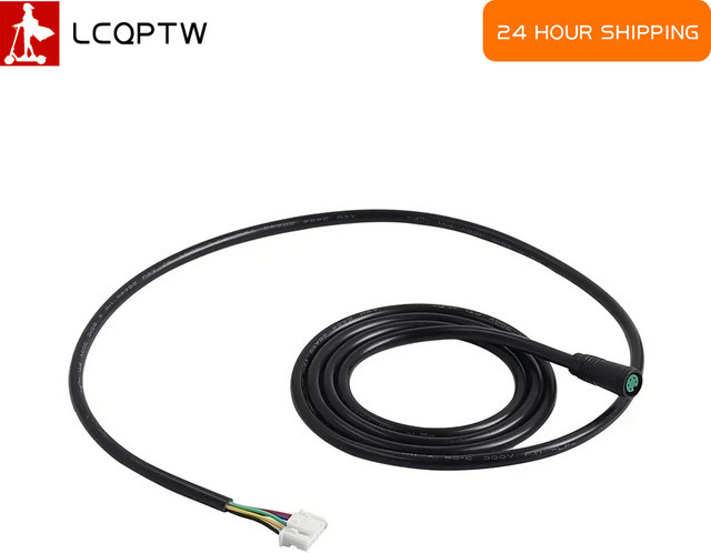 Xiaomi 5-Pin Controller-Dashboard-Verbindungskabel für Elektroroller Hauptplatine und Display in Schwarz - Bild 1