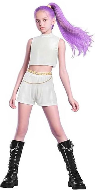 moli-1 Kpop Dämonenjäger Cosplay Kostüm, Mädchen, Weiß, 120 cm - Bild 1