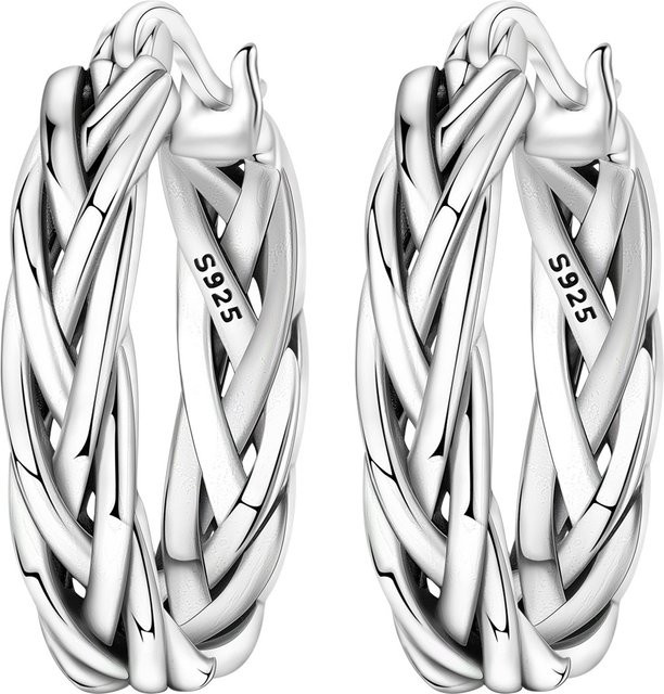CYCUFF Creolen 925 Silber, Vintage, Damen - Bild 1