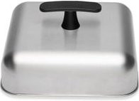 Weber Schmelzkuppel für Grillplatten aus Edelstahl in Silber, H x B x T: 12,5 x 26 x 26 cm - Bild 1