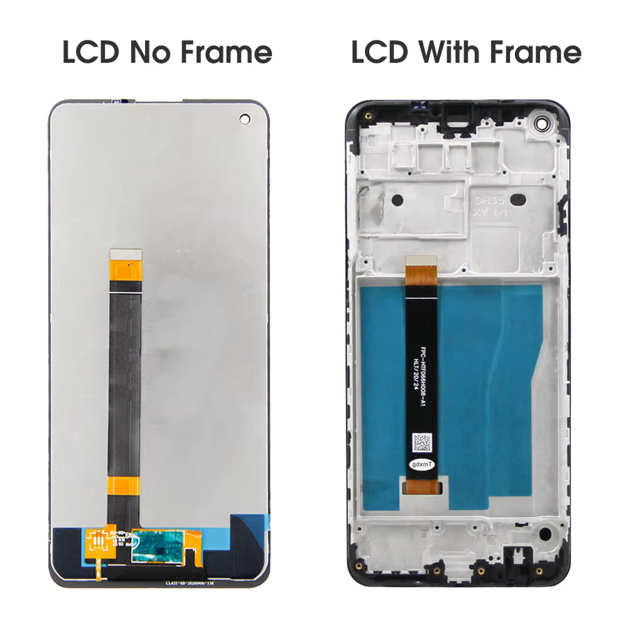 LG K51S K51 S LCD Display Touchscreen Digitizer Montage in Schwarz für Reparaturarbeiten, 6,55 Zoll - Bild 3
