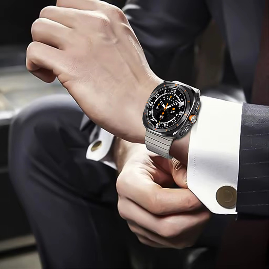 FancyWrist Uhrenarmband Titan, Silber, Unisex, für Samsung Galaxy Watch Ultra 47 mm - Bild 3
