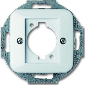Busch-Jaeger Zentralscheibe aws Neutrik/XLR in Weiß 2553-214 - Bild 1