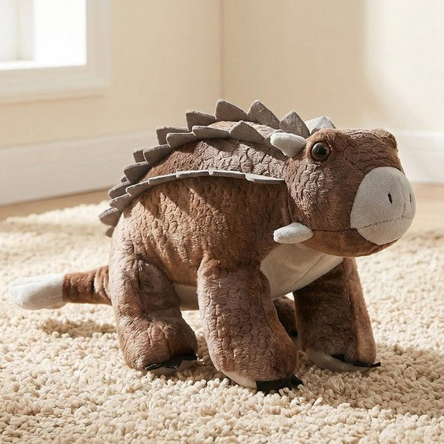 Simulation Dinosaurier Plüschtier, braun, ab 14 Jahre - Bild 1