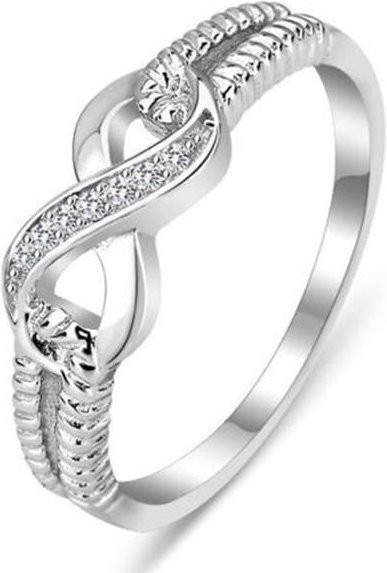 Ring 925 Sterling Silber, Zirkon, Damen - Bild 1