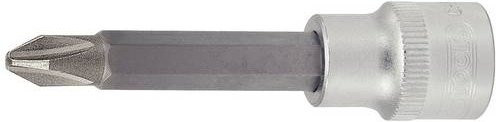 KS Tools Bit-Stecknuss lang PH4 aus Edelstahl in Silber - Bild 1