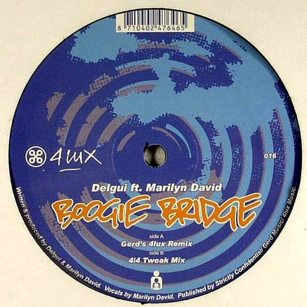Delgui - Boogie Bridge 4 Lux 12-Zoll Vinyl LP aus den Niederlanden (2004) in Grau/Mehrfarbig - Bild 1