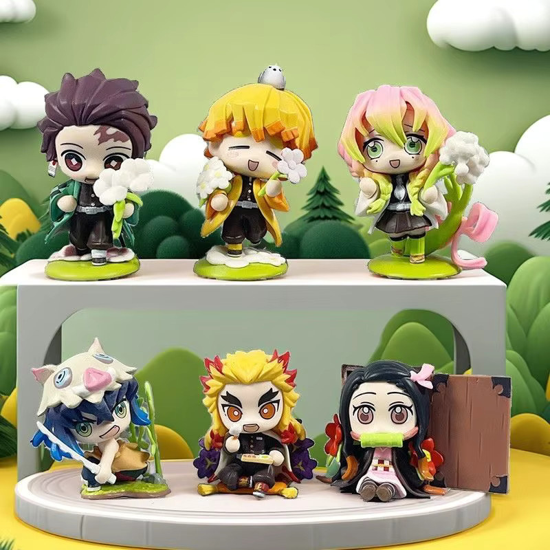 Bandai Demon Slayer Tanjiro Kamado Nezuko Figur, Blindbox - Bild 2