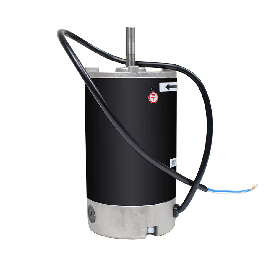 POWACE Bürstenmotor für Mini-Drehmaschine 550W/750W 220V in Schwarz, passend für CJ0618 und CD210 Modelle - Bild 2