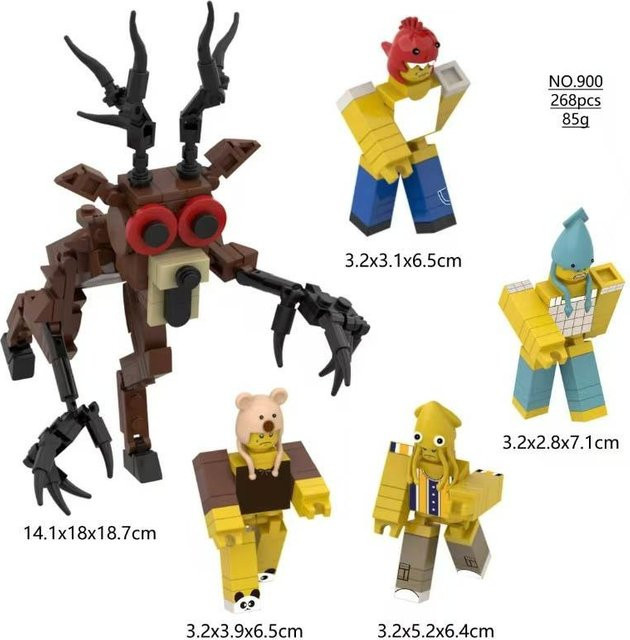 Interesting toys 99 Nächte im Wald Hirsch Eule Monster Figuren ab 6-12 Jahren - Bild 1