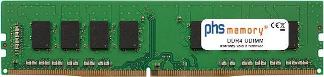 PHS-memory 8GB DDR4 UDIMM 2666MHz RAM Speicher für Hyrican Striker-X 5783 (SP266666) in Grün - Bild 1
