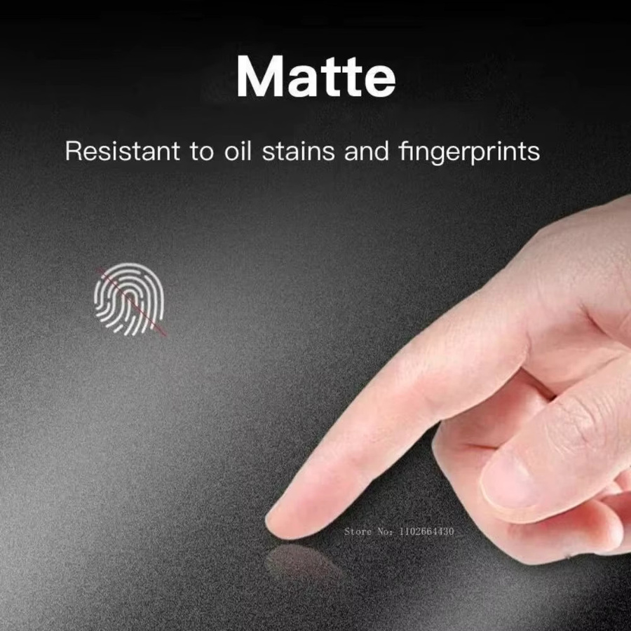 2er-Set Matte Screen Protector für iPhone 17, iPhone 16 Pro Max, iPhone 15, iPhone 14 Plus und iPhone Air, Anti-Fingerprint Glas, Transparent - Bild 4