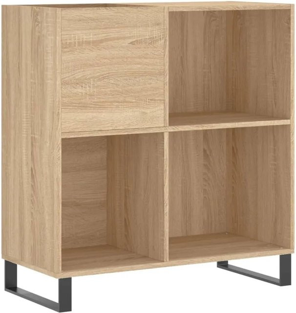 vidaXL CD-Schrank aus Holzwerkstoff in Sonoma-Eiche, B/T/H: 84,5 x 38 x 89 cm - Bild 1