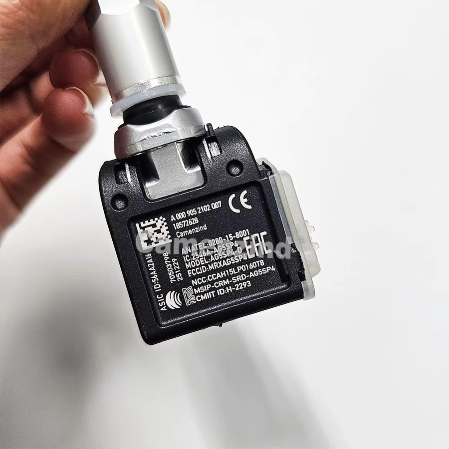 4er Set Vorprogrammierter TPMS Reifendruckkontrollsystem Sensor 433MHz für BMW 3 5 6 7 8-Serie X3 X4 X5 X6 X7 Z4 in Schwarz - Bild 3