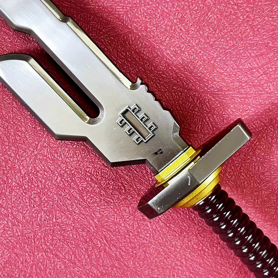 Bandai Jujutsu Kaisen Fushiguro Toji Katana, Stahlschwert, Metall, Samurai, Ninja - Bild 2