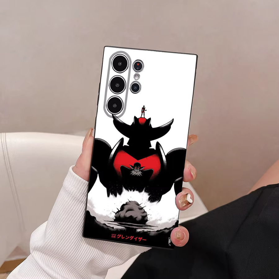 UFO R-Robot Grendizer Handyhülle für Samsung Galaxy S21 S22 S23 S24 S25 FE Plus Ultra in Multicolour aus weichem TPU - Bild 2