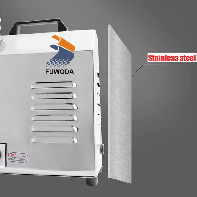 FUWODA Elektrische Fleischmischmaschine aus Edelstahl in Silber, 10 l Volumen - Bild 1
