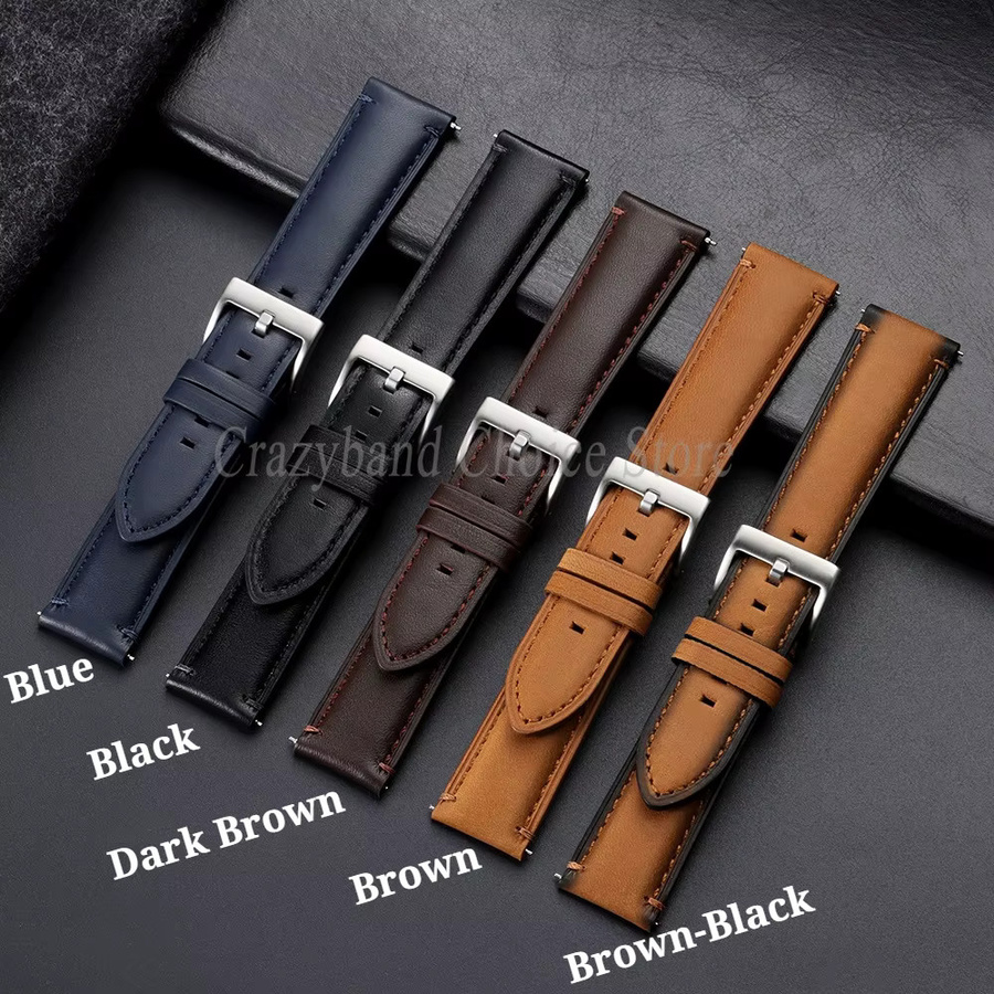 Uhrenarmband Echtleder, Ölwachs, Herren - Bild 3