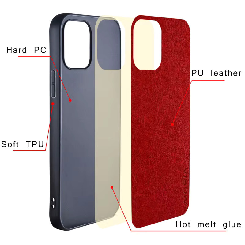 Luxus Business Handyhülle aus PU-Leder für Xiaomi Redmi Modelle in Braun - Bild 3