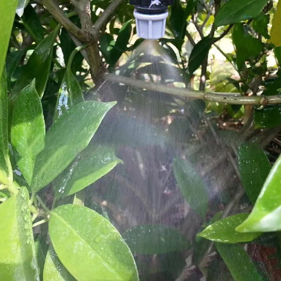Automatisches Tropfbewässerungssystem für Garten und Gewächshaus mit Nebeldüsen und Schläuchen, Schwarz, 20 m - Bild 1