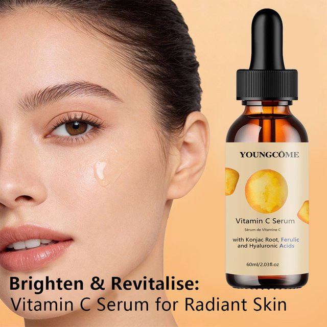 YOUNGCOME Vitamin C-Gesichtsserum mit Hyaluronsäure, Unisex - Bild 1