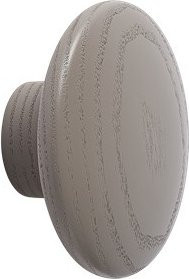 Muuto Dots Wood Wandhaken aus Holz in Beige und Grau im skandinavischen Design - Bild 1