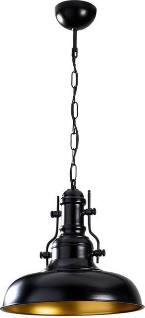 Opviq Pendelleuchte Berceste aus Metall in Schwarz mit E27 Fassung, B/T/H: 32 x 32 x 78 cm - Bild 1
