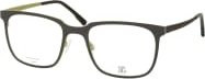 Jos. Eschenbach 981106 Korrektionsbrille, Vollrand, quadratisch, Titanium, Herren, grau schwarz - Bild 1