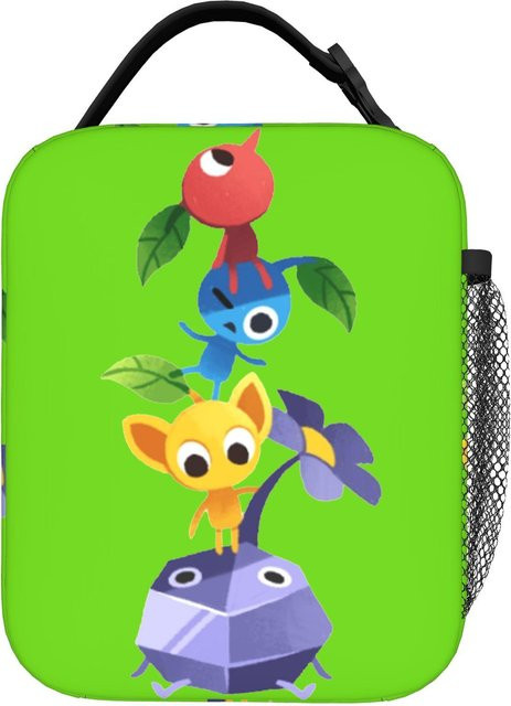 Isolierte Pikmin Lunchtasche von Fancy Style Studio in Grün - Bild 1