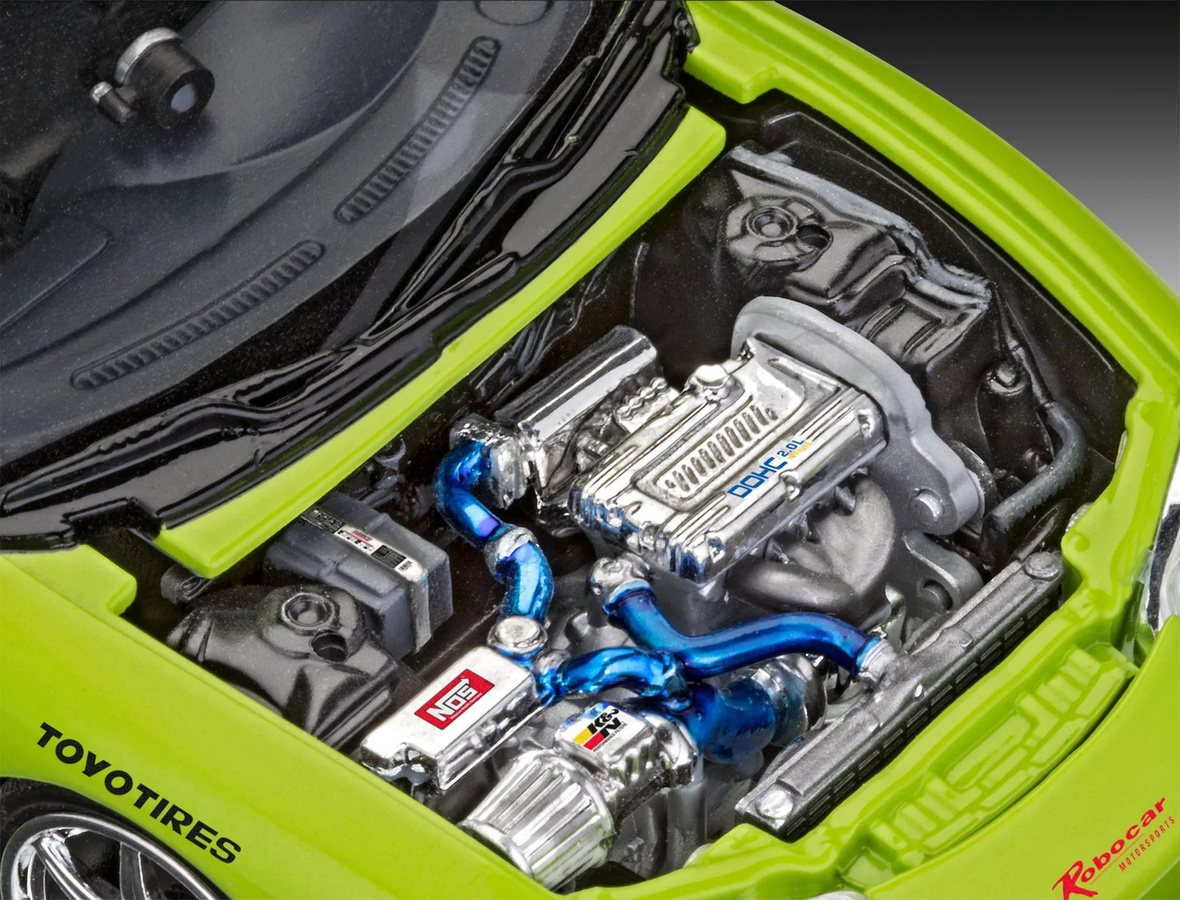 Revell Fast & Furious Brian's 1995 Mitsubishi Eclipse, Modellset, 1:25 - Bild 4