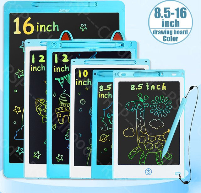 RSP LCD-Grafiktablett, Cartoon-Farbzeichentablett, 8,5 Zoll, ab 3 Jahre - Bild 1