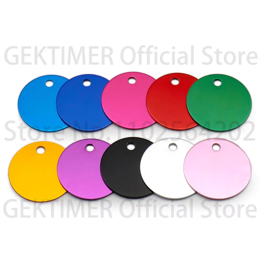 GEKTIMER Charm-Anhänger Aluminium, Bunt, Unisex - Bild 2