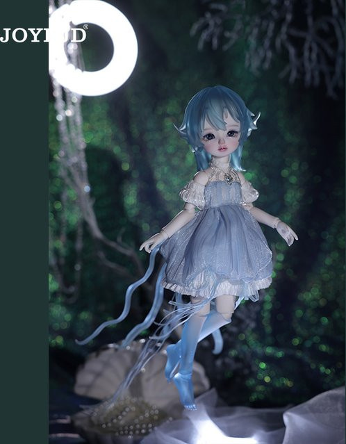 JOYBJD Kurage Fullset A BJD Puppe, Blue Sea Elf, Harzspielzeug - Bild 1