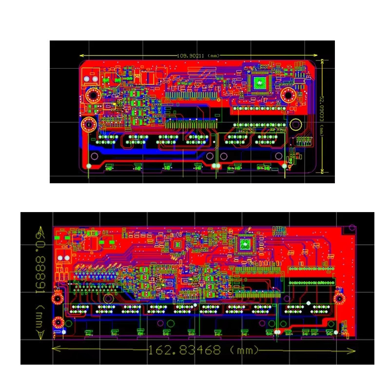 ANDDEAR PoE-betriebener NVR-Switch mit 100 MBit/s Up-Link Port in Grün - Bild 2