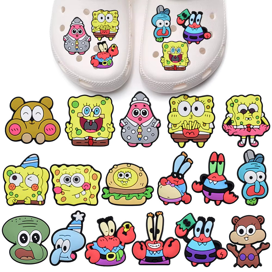 Potdemiel Schuh Charms Spongebob, Kinder - Bild 2