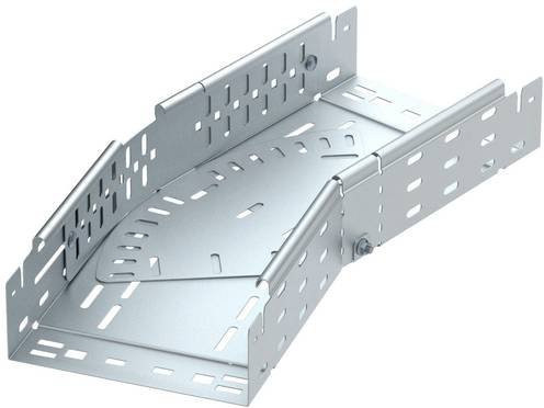 OBO Bettermann Bogen aus Metall in Silber, Breite: 40,0 cm, Höhe: 8,5 cm - Bild 1