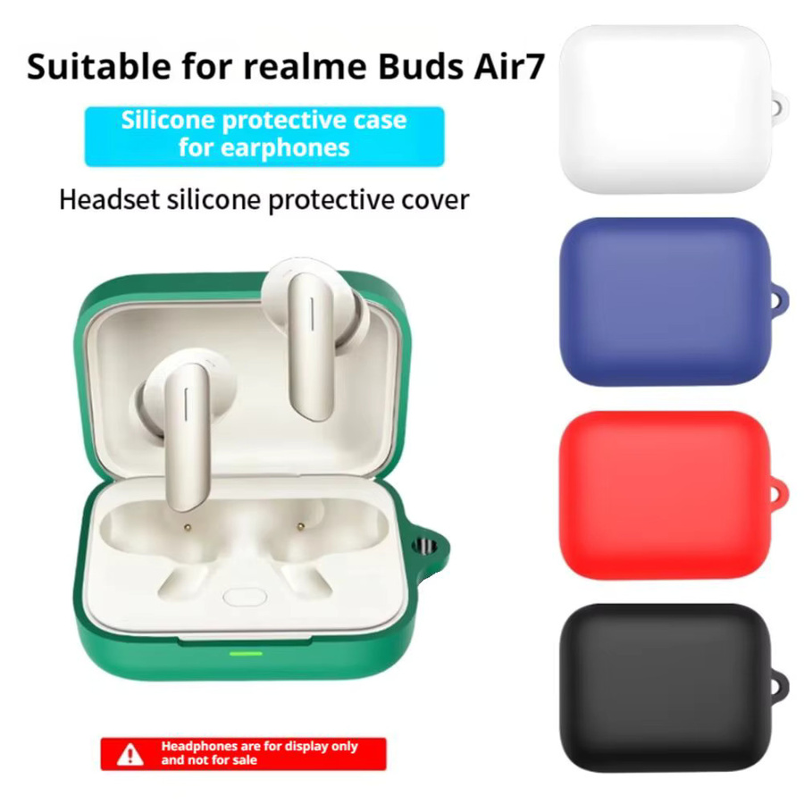 Schutzhülle für Realme Buds Air 7 in Rot, kratzfest, stoßfest und rutschfest - Bild 4