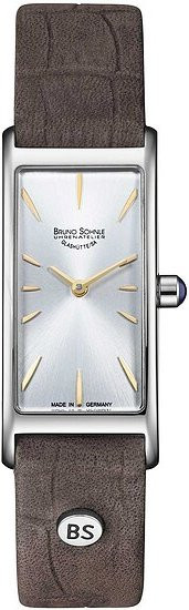 Bruno Söhnle Armbanduhr, Quarz, Edelstahl, Silber, Leder, Damen - Bild 1